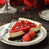 21 DAY FIX BROWNIE-BOTTOM CHEESECAKE WITH RASPBERRY SAUCE