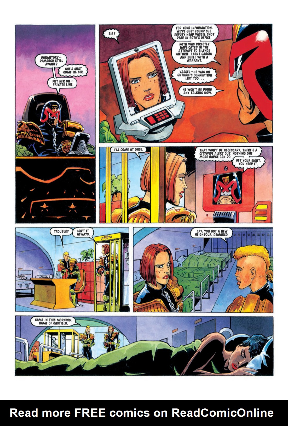 Read online Judge Dredd: The Complete Case Files comic -  Issue # TPB 24 - 168