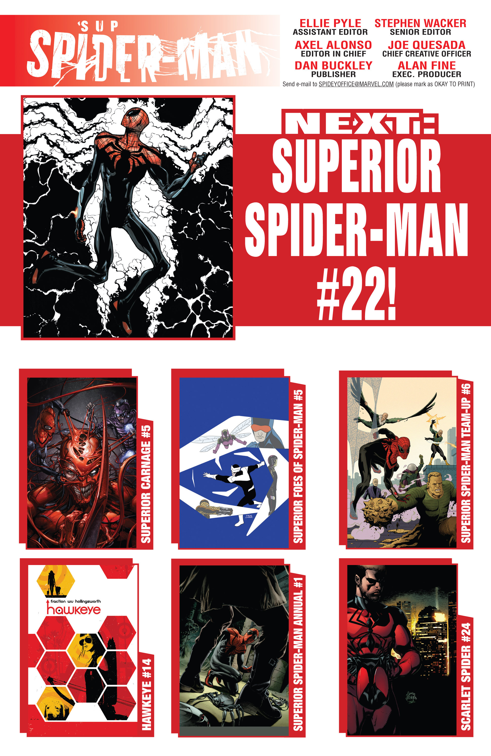 Read online Superior Spider-Man comic -  Issue #21 - 23