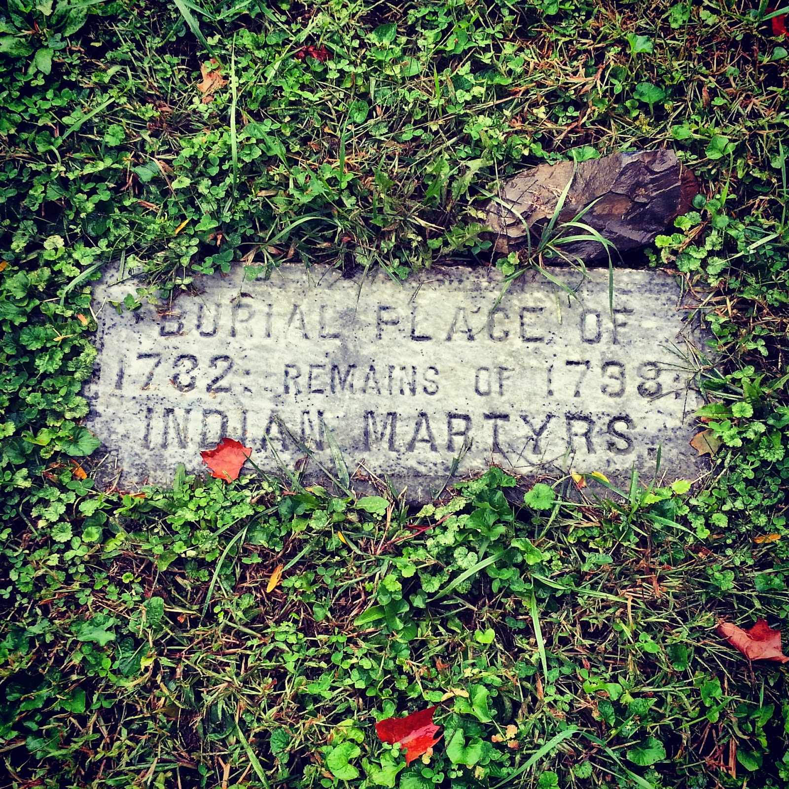 History in Stone Massacre at Gnadenhutten