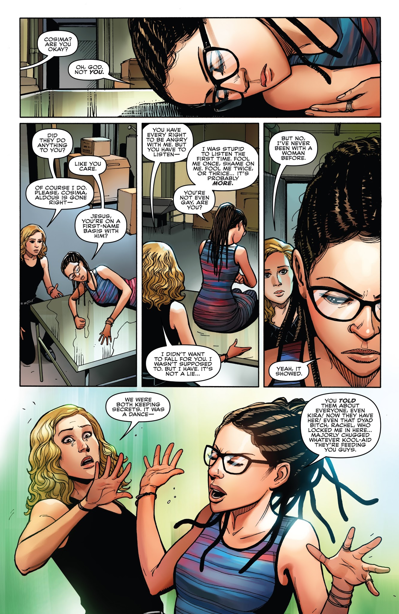 Read online Orphan Black: Deviations comic -  Issue #6 - 11