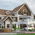 Sloped roof elegant home design