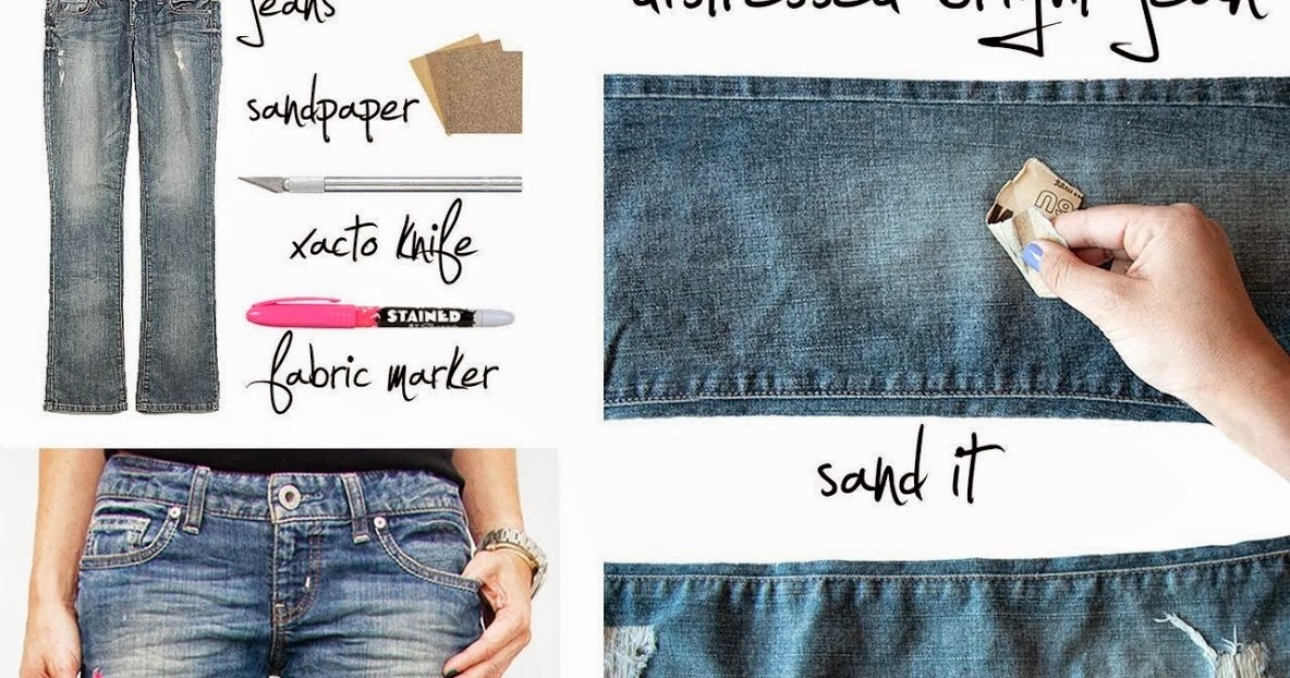 Do It Yourself NOW!: Diy : Distressed Brignt Jeans