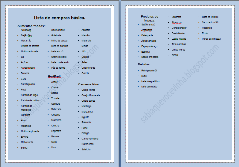lista de compras barca fontanacountryinn com lista de compras
