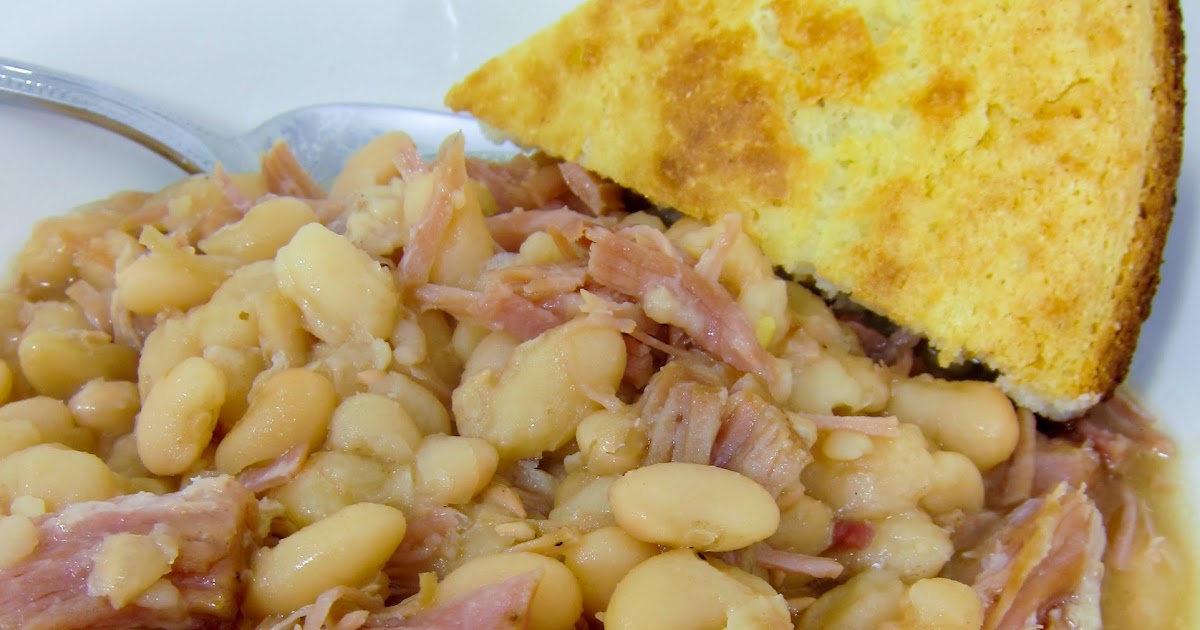 Slow Cooker Ham & White Beans Plain Chicken®