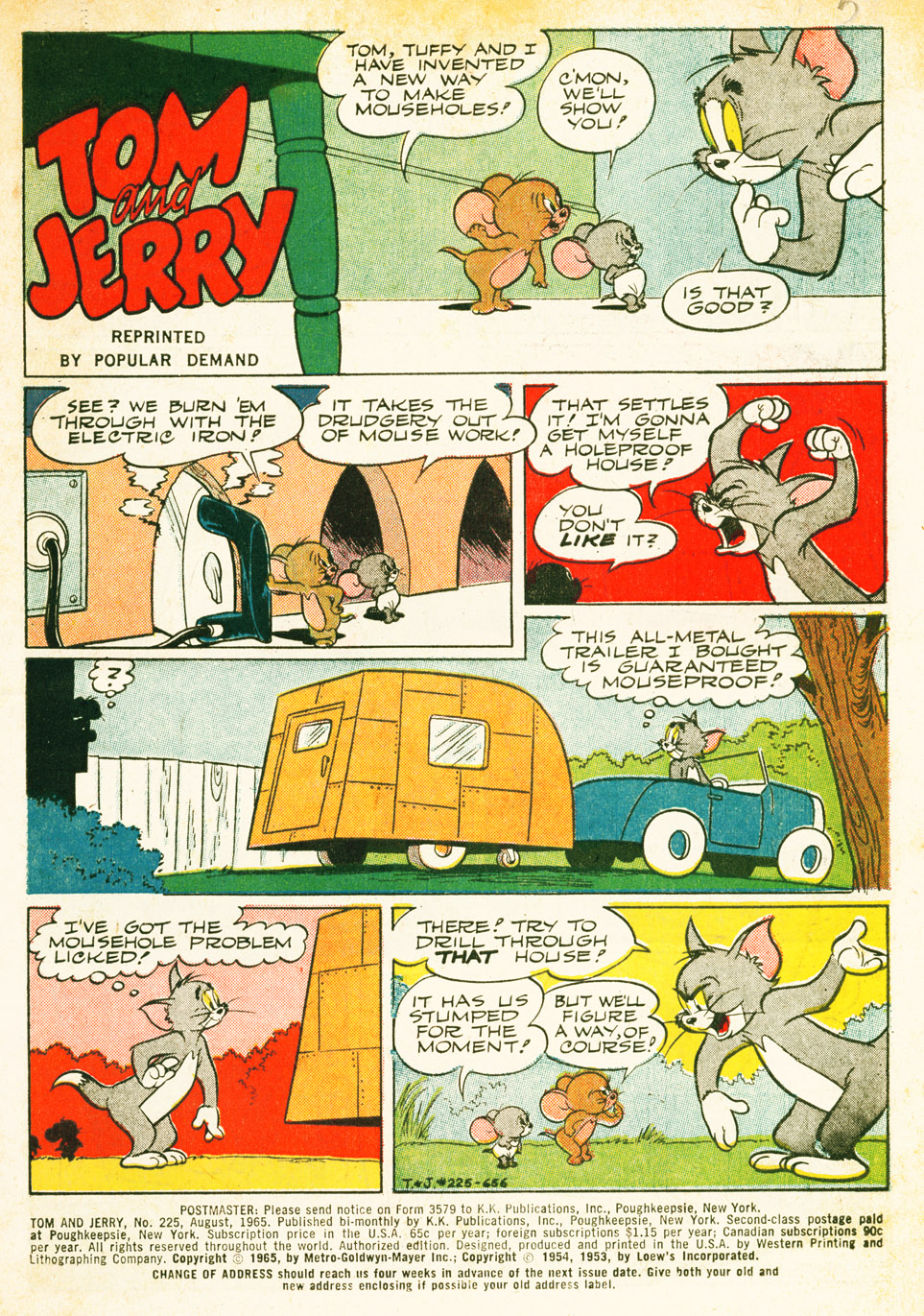 Read online Tom and Jerry comic -  Issue #225 - 3