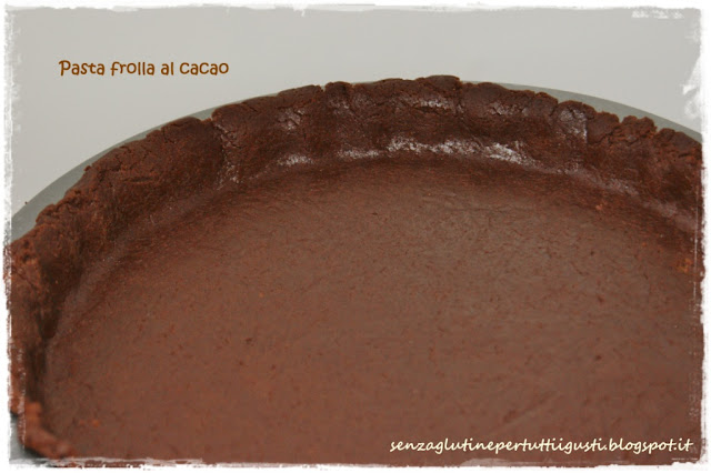 pasta frolla al cacao senza glutine (con bimby)