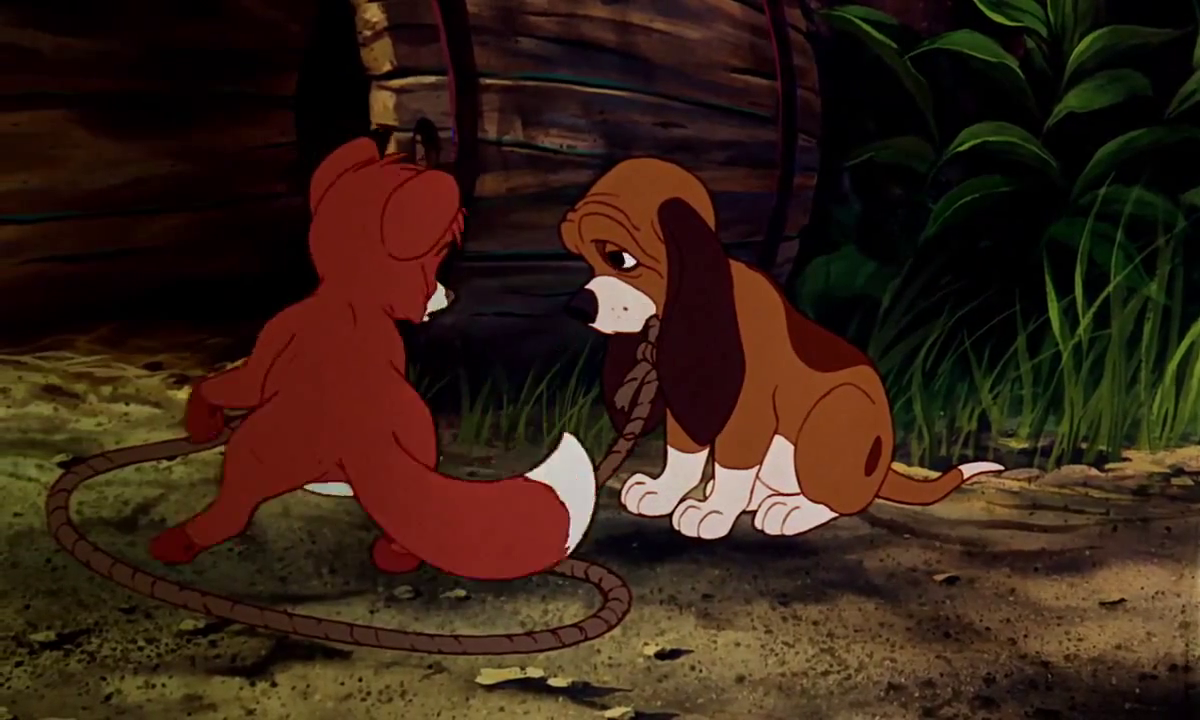 The fox and the mole. Fox Hound. Fox and the Hound se.