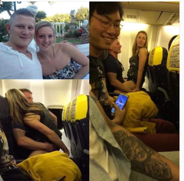 Man Filmed Having Sex With Woman In Front Of Flight Passengers Was