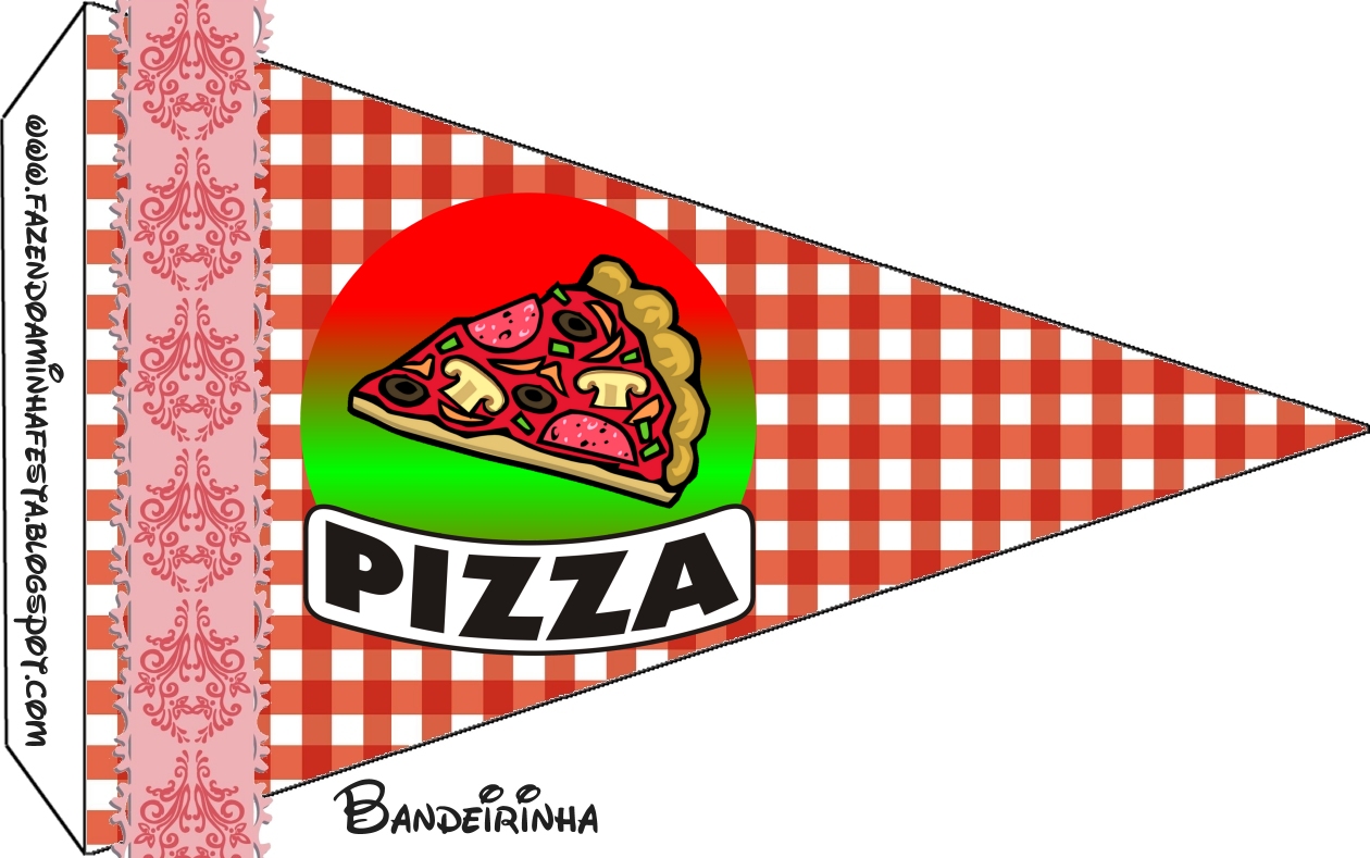 Fiesta con pizza imprimibles gratis. Ideas y material gratis para