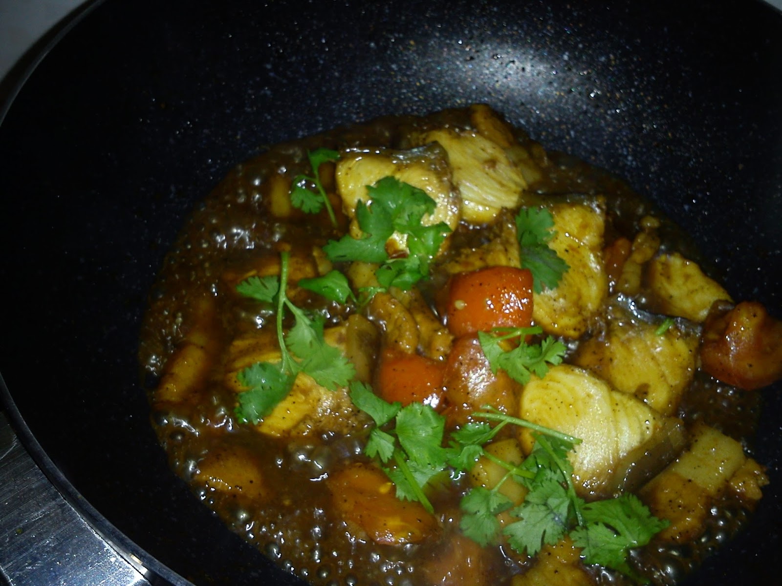 Cooking Pleasure CARAMELISED BLACK PEPPER FISH