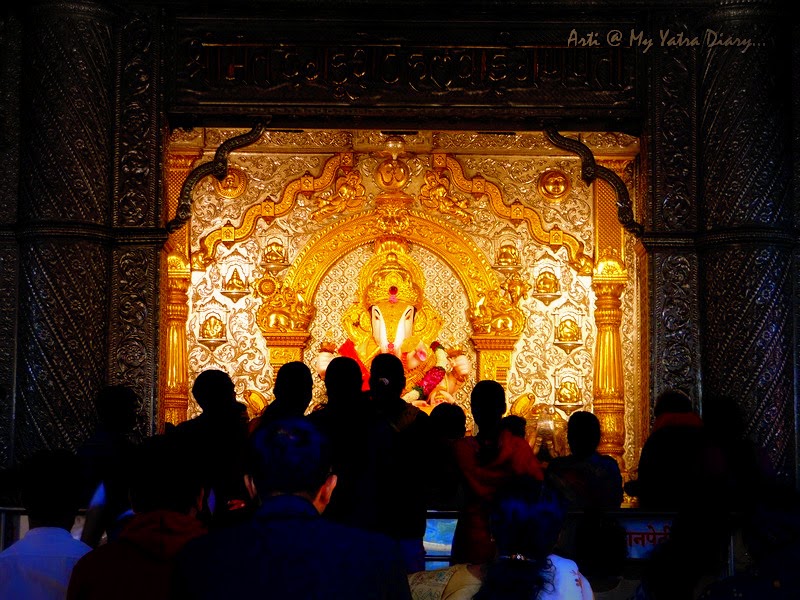 The striking radiance of Shreemant Dagduseth Halwai Ganpati, Pune - India