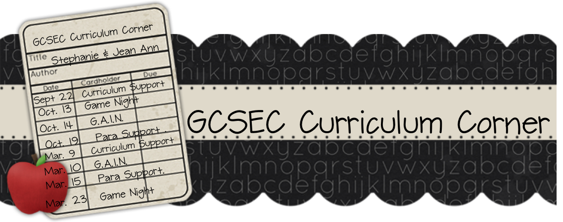 GCSEC Curriculum Corner