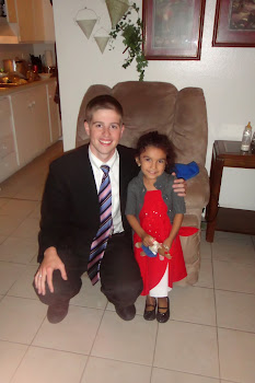 Elder Kinney with the cutest little girl ever!