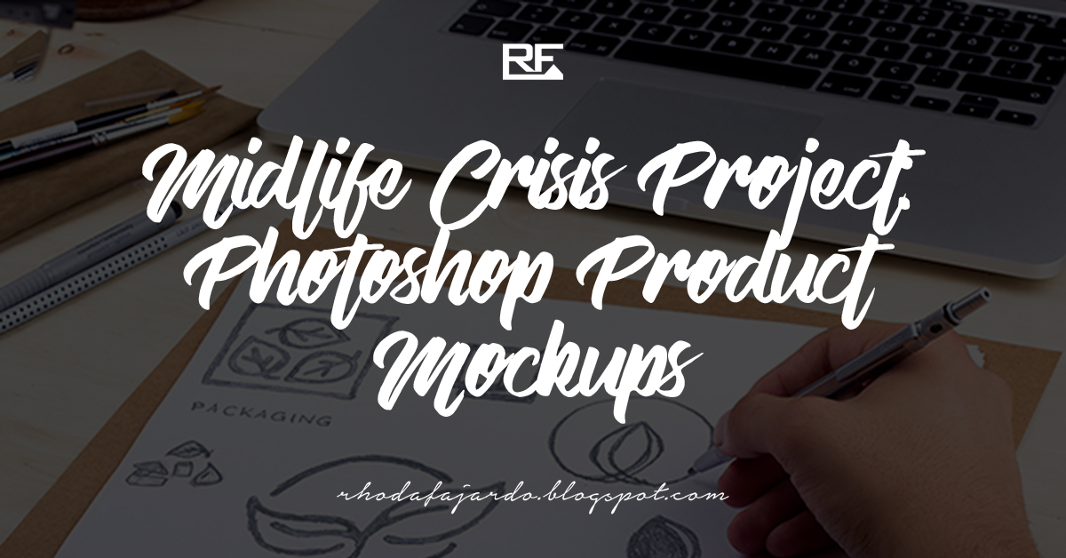 Midlife Crisis Project: Photoshop Product Mockups