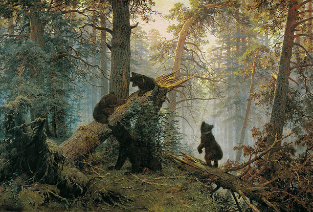 Tranh Ivan Shishkin