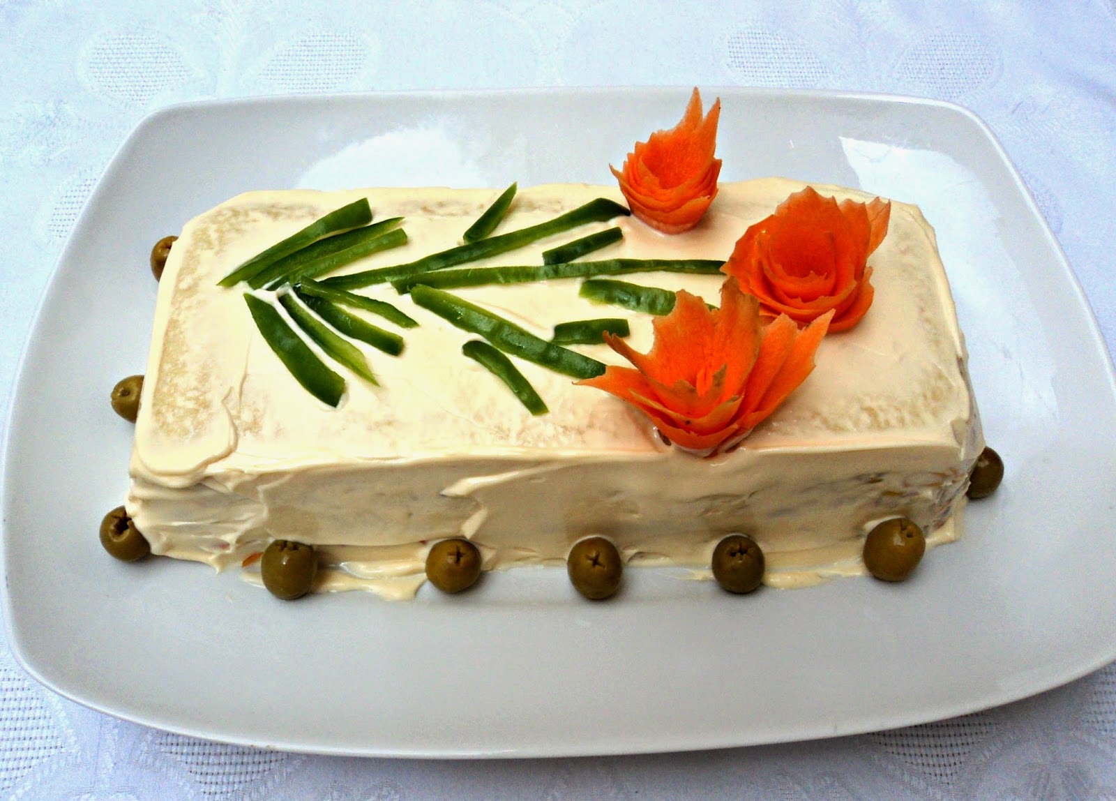 Pastel frío de cangerjo