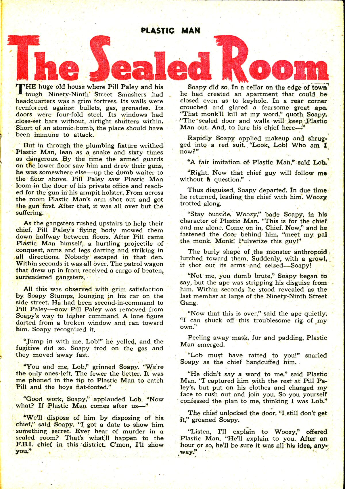 Plastic Man (1943) issue 43 - Page 27