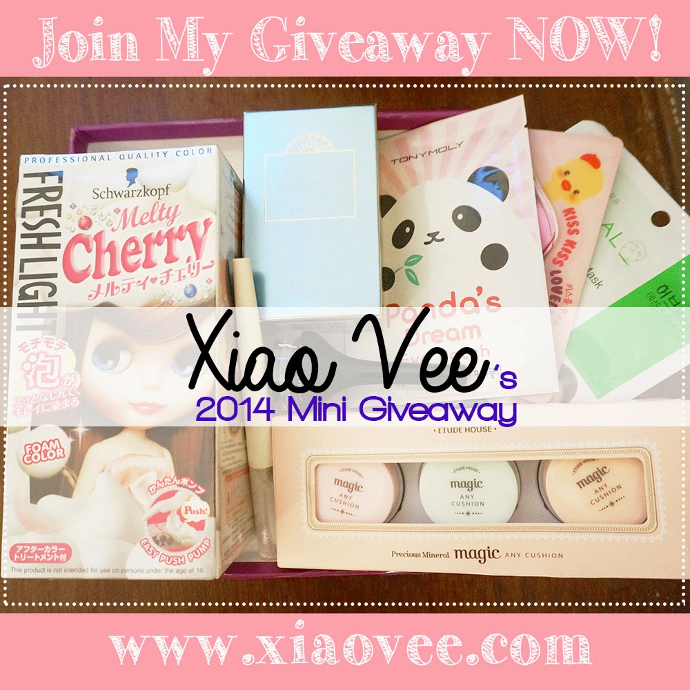 Xiao Vee's 2014 Mini Giveaway