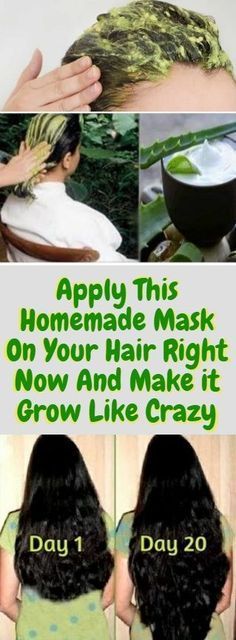 Apply This Homemade Mask On Your Hair Right Now And Make it Grow Like Crazy