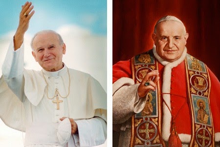 Santos Juan XXIII y Juan Pablo II