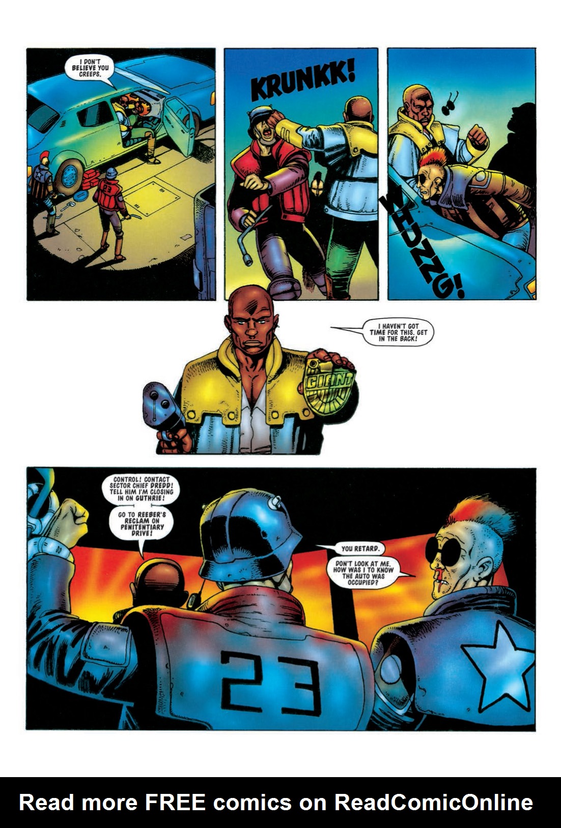 Read online Judge Dredd: The Complete Case Files comic -  Issue # TPB 24 - 149