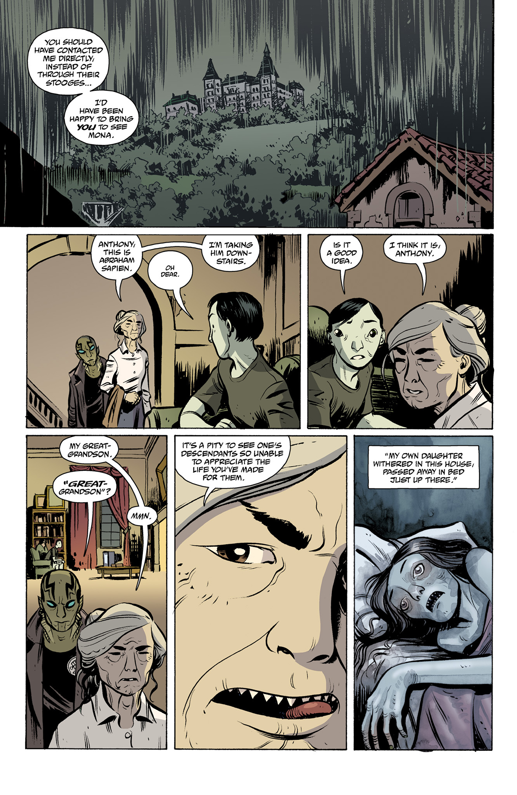 Read online Abe Sapien comic -  Issue #25 - 12