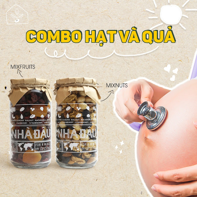 [A36] Mixnuts 5 loại hạt phụ nữ mang thai nên ăn để Con khỏe mạnh