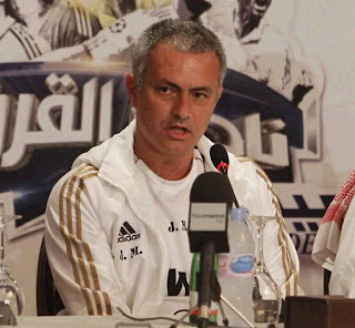 Mourinho in a press conference in Kuwait
