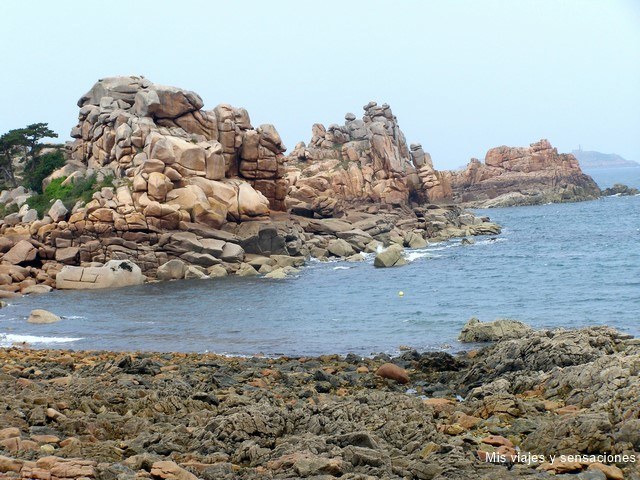 costa de Granito Rosa, Perros Guirec, Bretaña Francesa