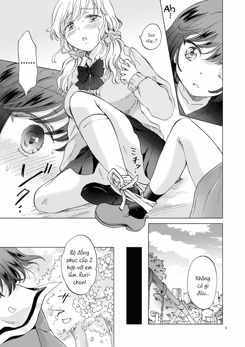 HentaiVN.net - Ảnh 10 - Tuyển tập Yuri Oneshot - Chap 125: Kinbaku Date ~Toshishita Kanojo ni Shibararete~