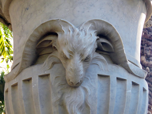 Ram head, Villa Fabbricotti, Livorno