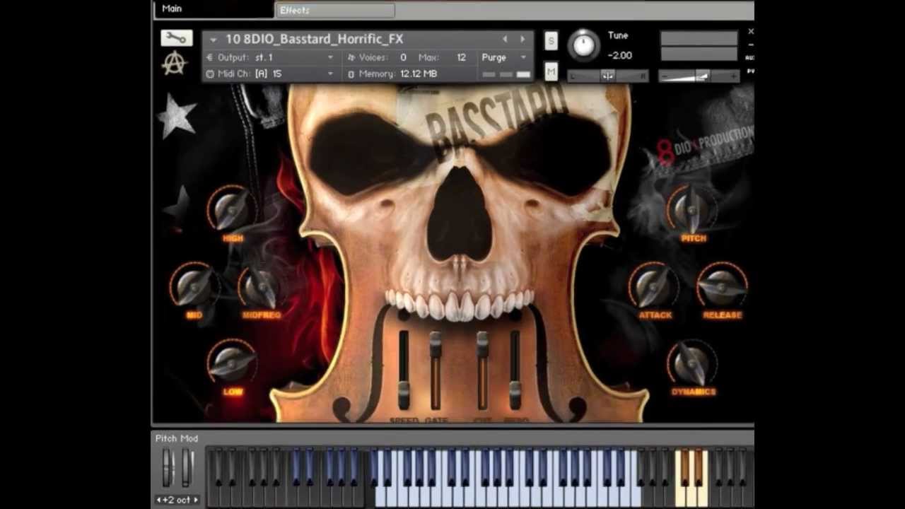 8Dio Progressive Metal Guitar Kontakt Ses Bankası TerrainPack