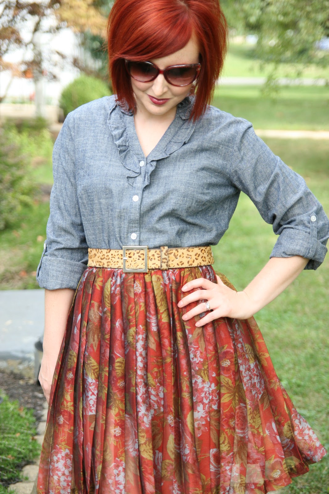 Thrift and Shout: Cute Outfit of the Day: Unexpected Details