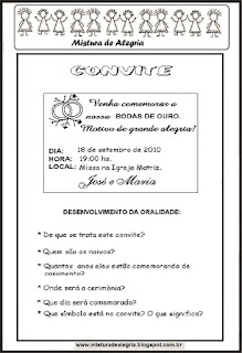 Trabalhando com convites em sala de aula Trabalhando com convites em sala de aula