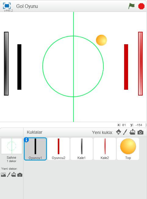 scratch gol oyunu hava hokeyi