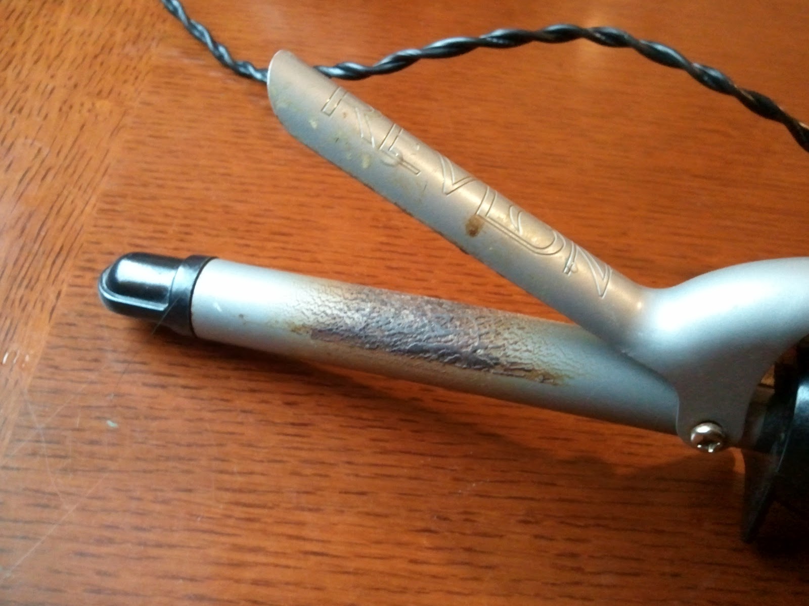 Frazzledrazzlern Twisted Curling Iron Cord Troubles