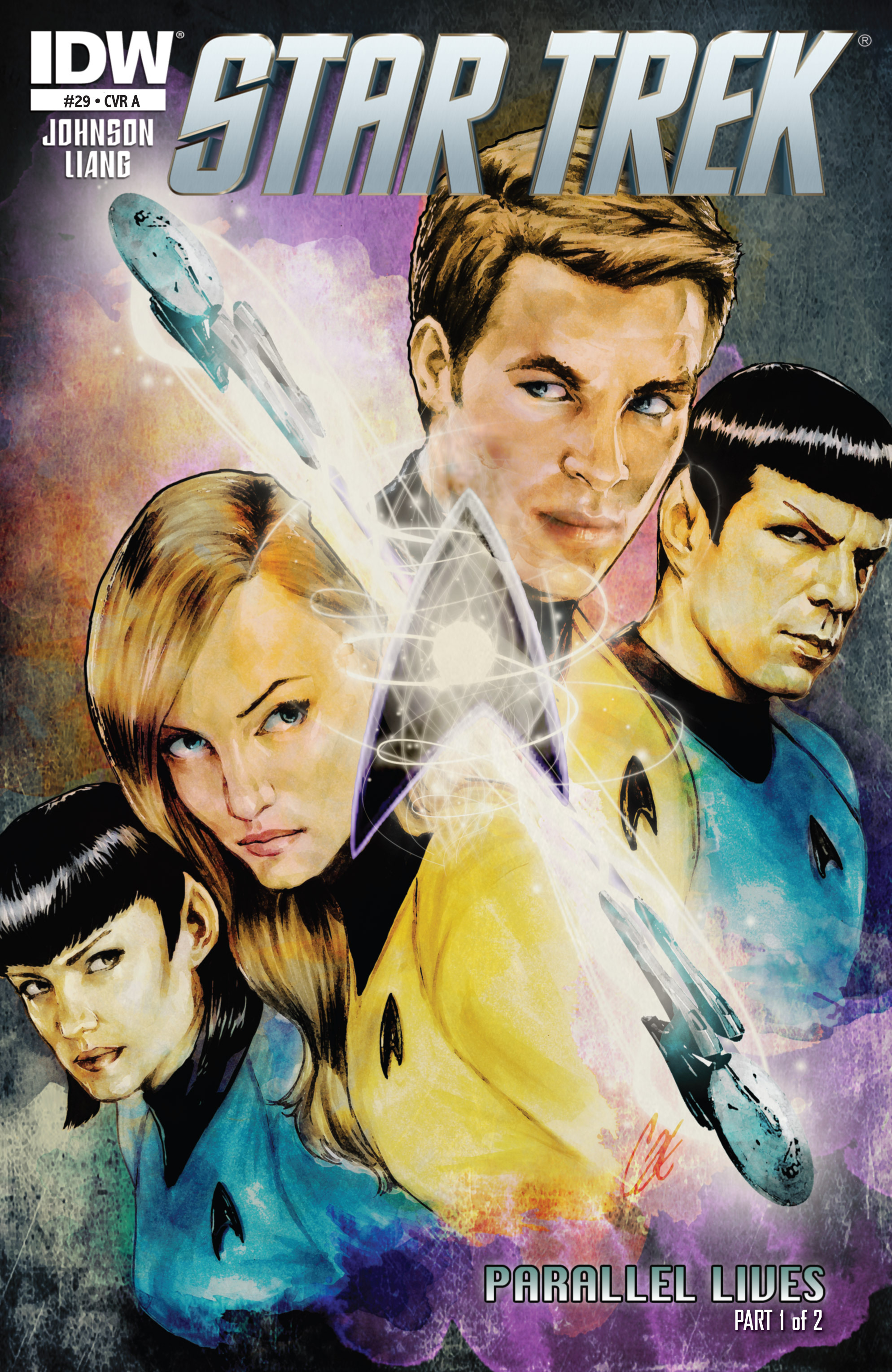 Read online Star Trek (2011) comic -  Issue #29 - 1