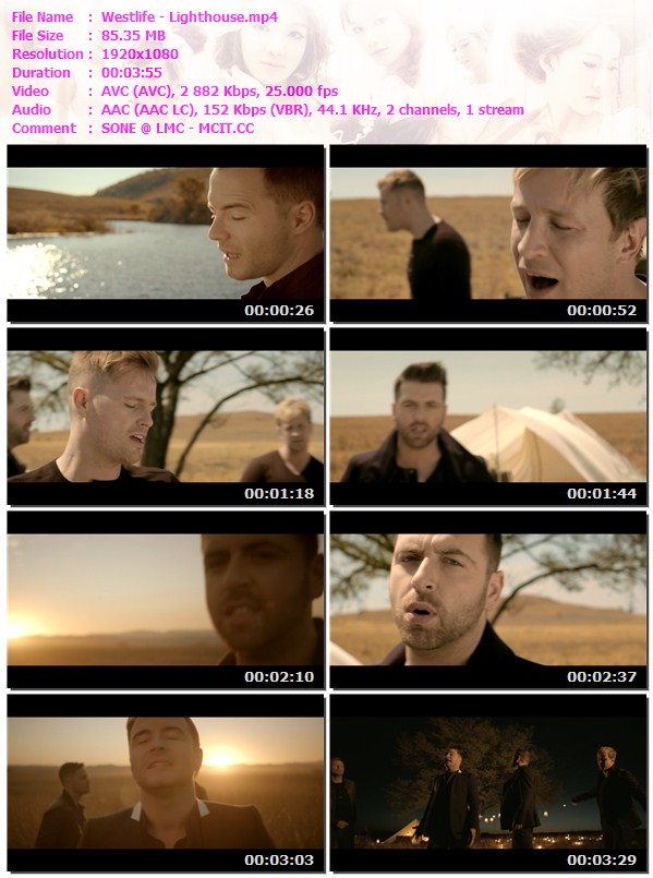 [MV] Westlife Lighthouse [1080p] HDVietnam Hơn cả đam mê