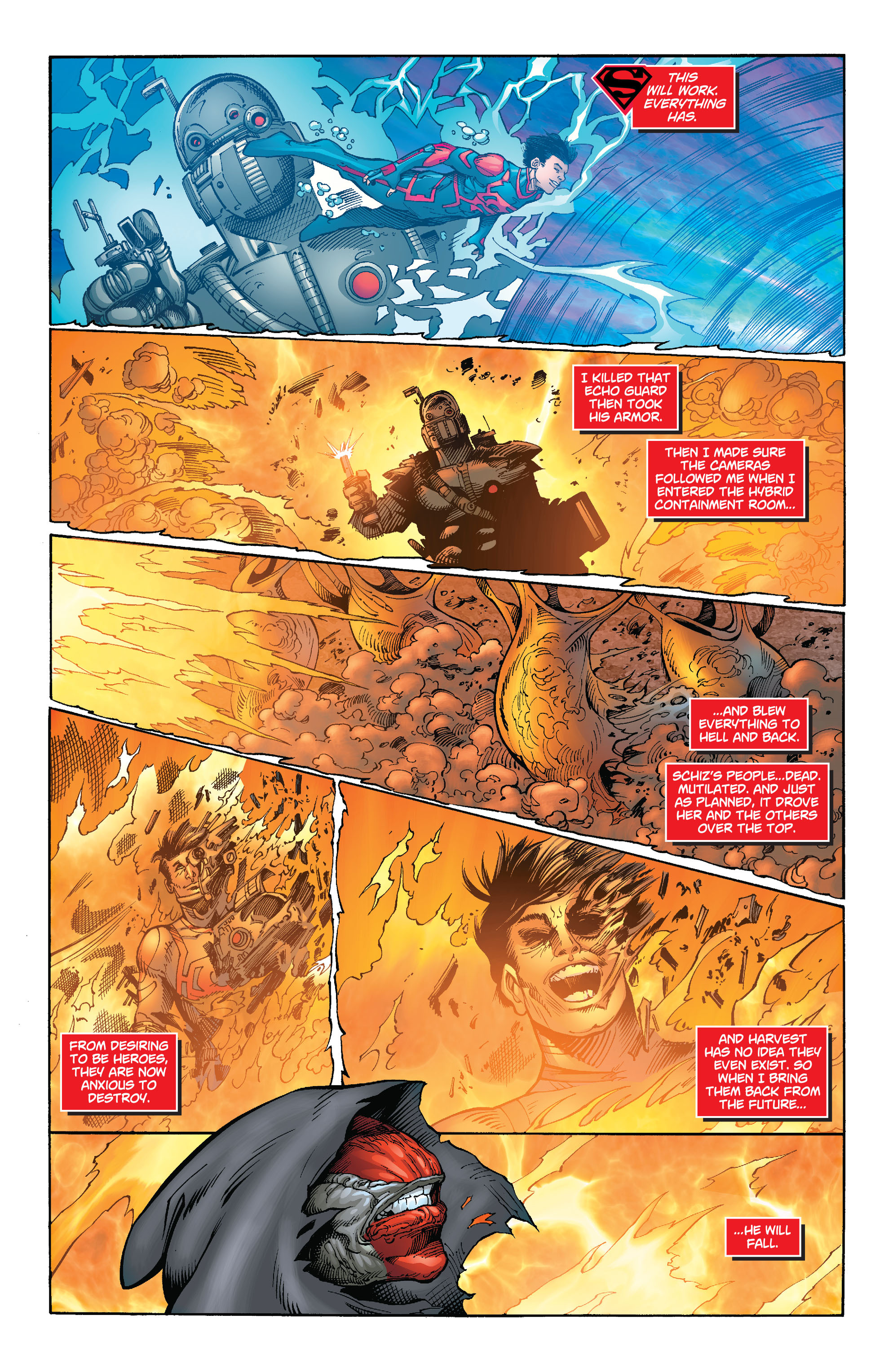 Read online Superboy (2012) comic -  Issue #29 - 20