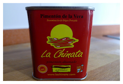  POLLO AL HORNO EN SALMOREJO,CONSERVAS DEL REINO Y PIMENTON LA CHINATA.. 