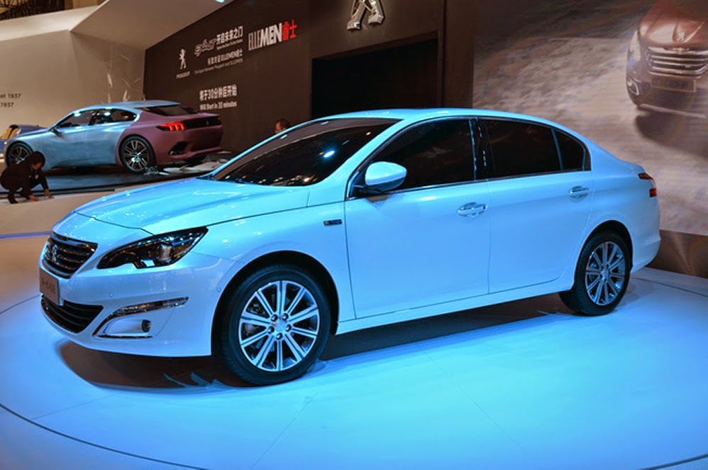 Пежо 408 в китае 2018