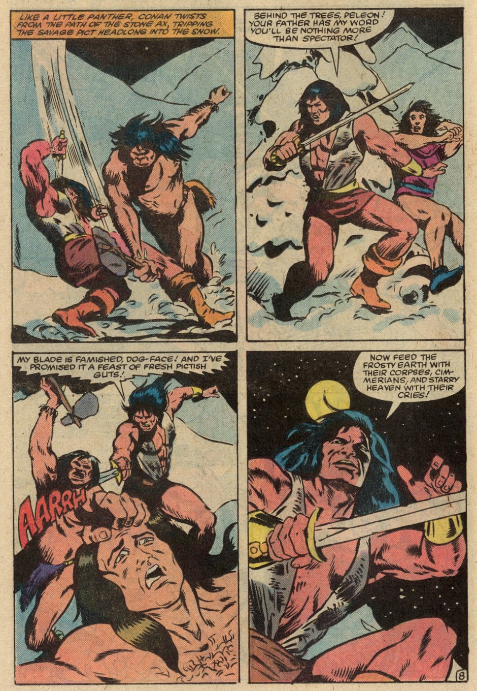 Read online Conan the Barbarian (1970) comic -  Issue #145 - 9