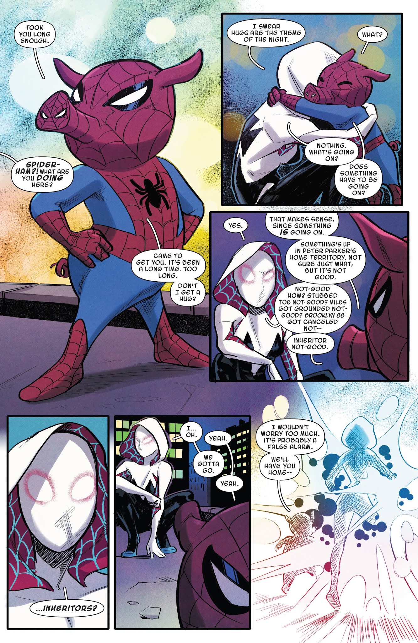 Read online Spider-Gwen: Ghost-Spider comic -  Issue #1 - 10