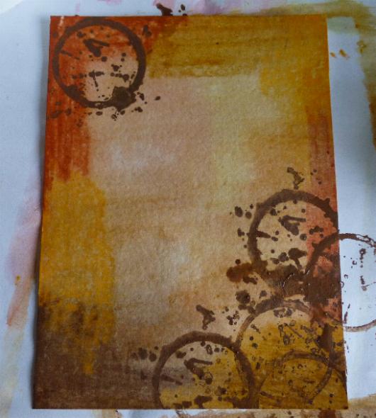 *{CraftChaos}* Watercolor Crayon Technique