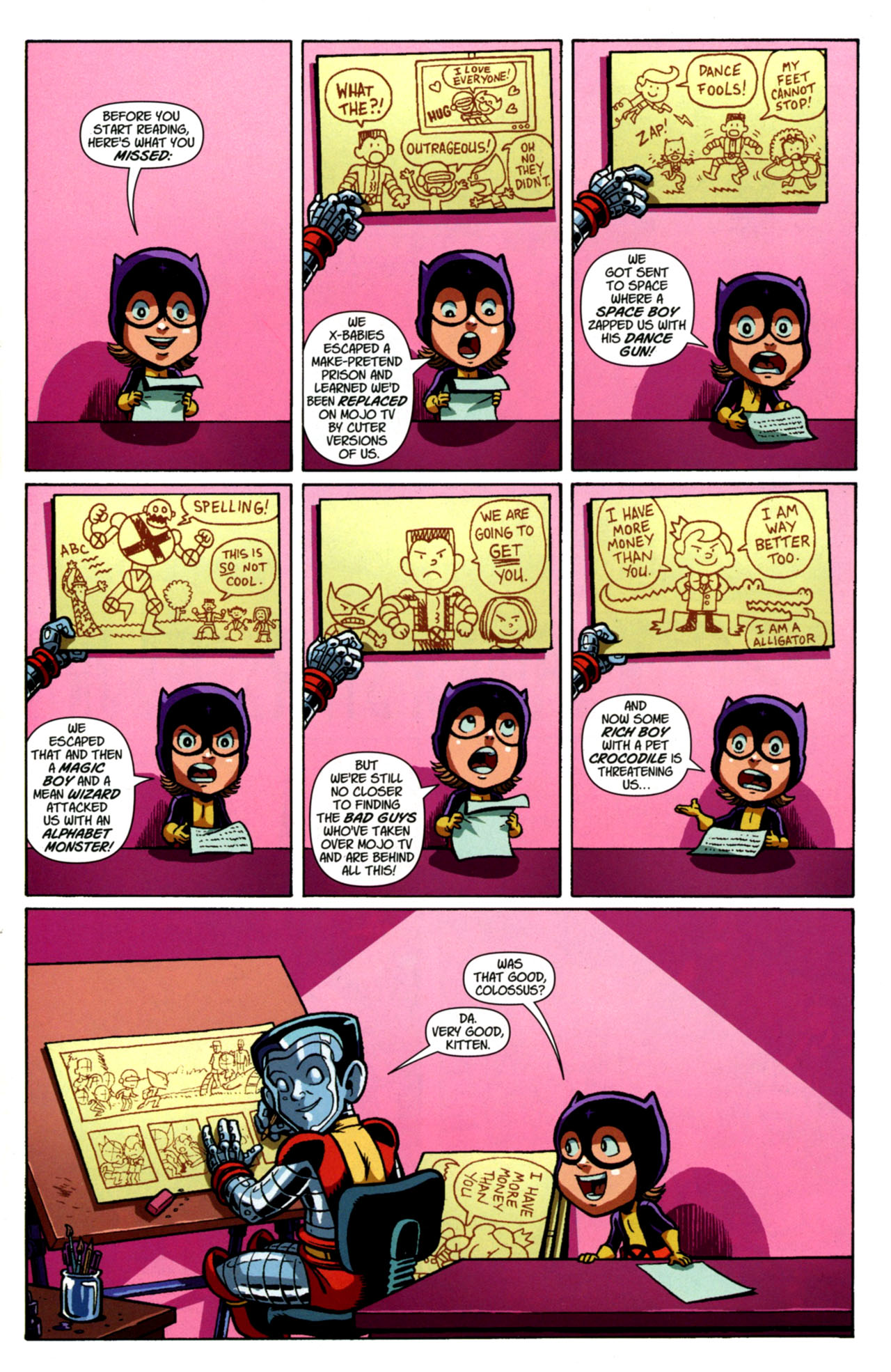 Read online X-Babies comic -  Issue #3 - 3
