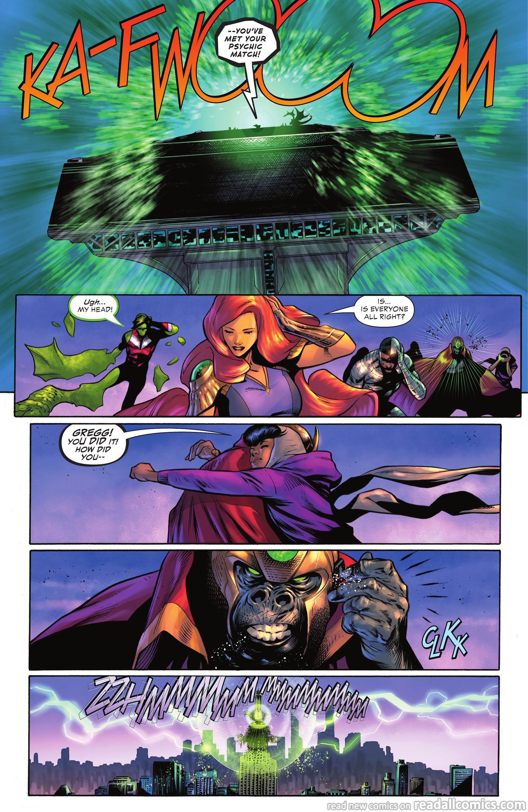 Teen Titans Academy #1 chapter 7 page 15