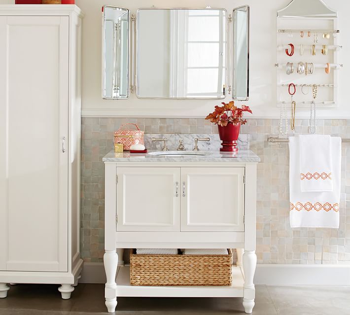 Pottery Barn Look-Alike Bathroom Vanities