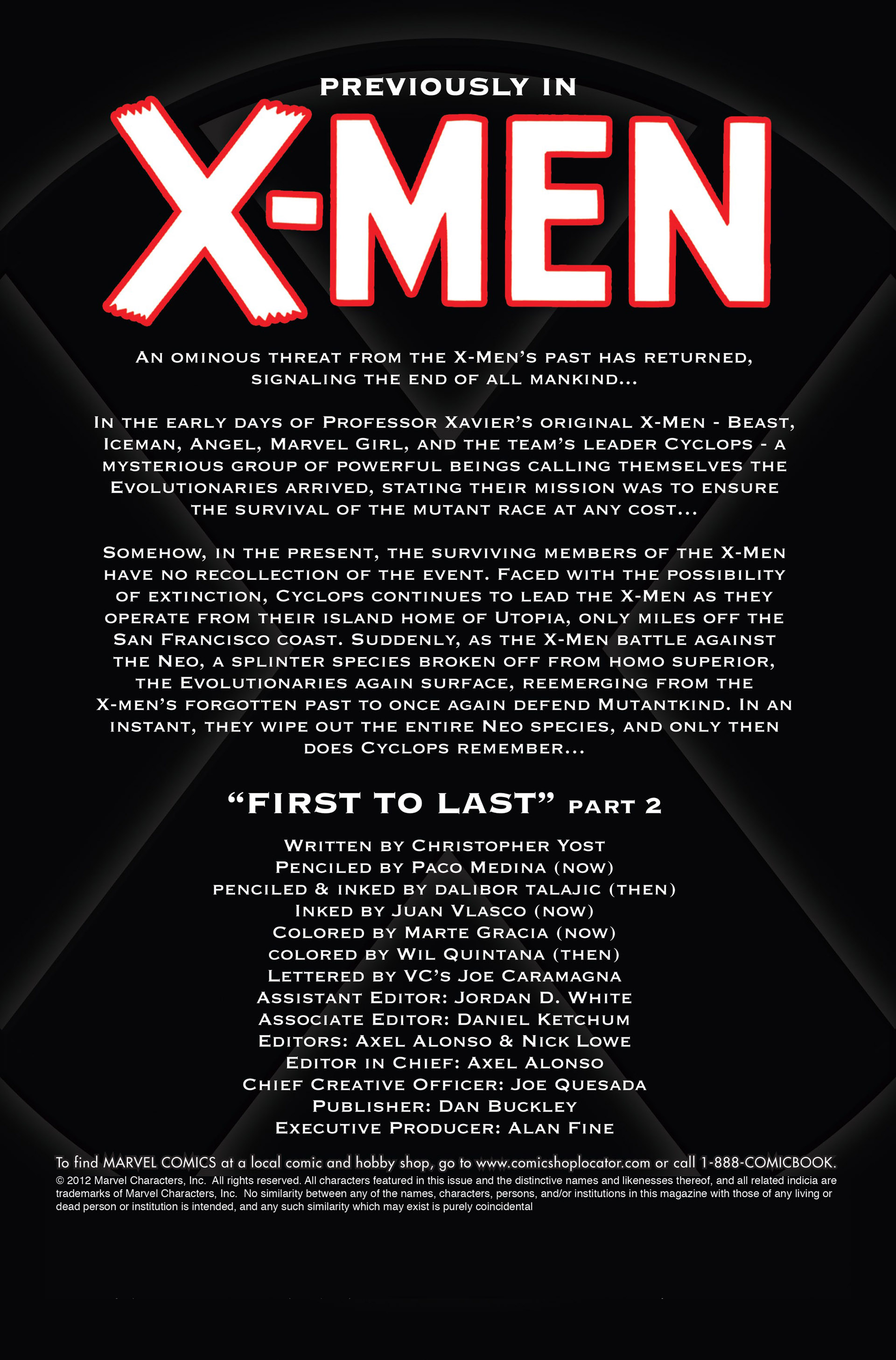 Read online X-Men (2010) comic -  Issue #12 - 2